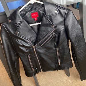 Guess Vintage leather Moto jacket **Price drop**!!!